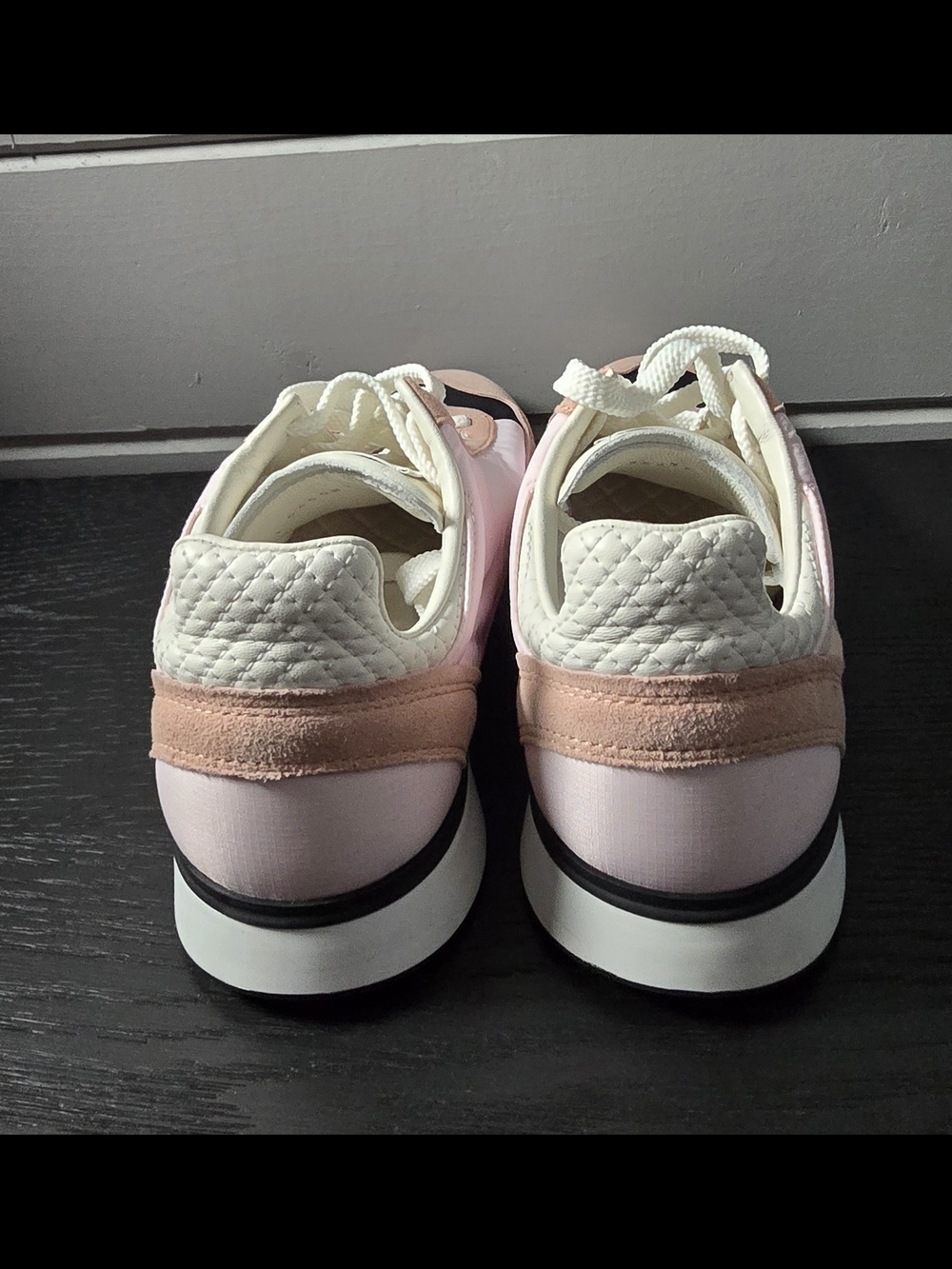 New Chanel Pink and Black Low-Top Sneakers with Dust Bags - Picture 5 of 7